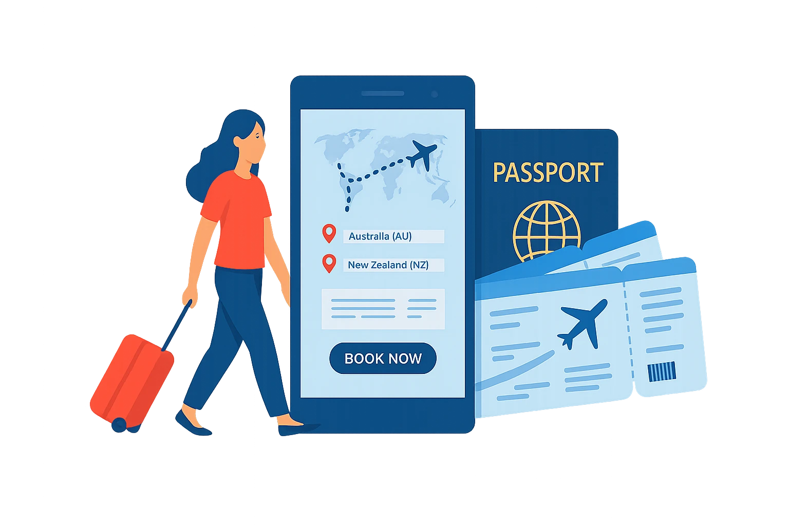 Online Travel Booking & Tracking App